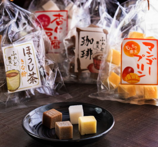 寒天ゼリー画像